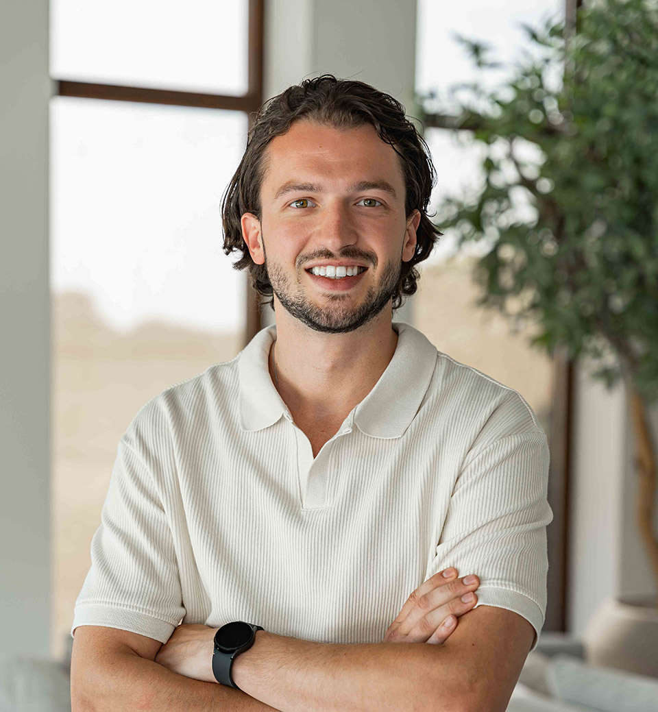 Portret van Jorg Schoenmakers.